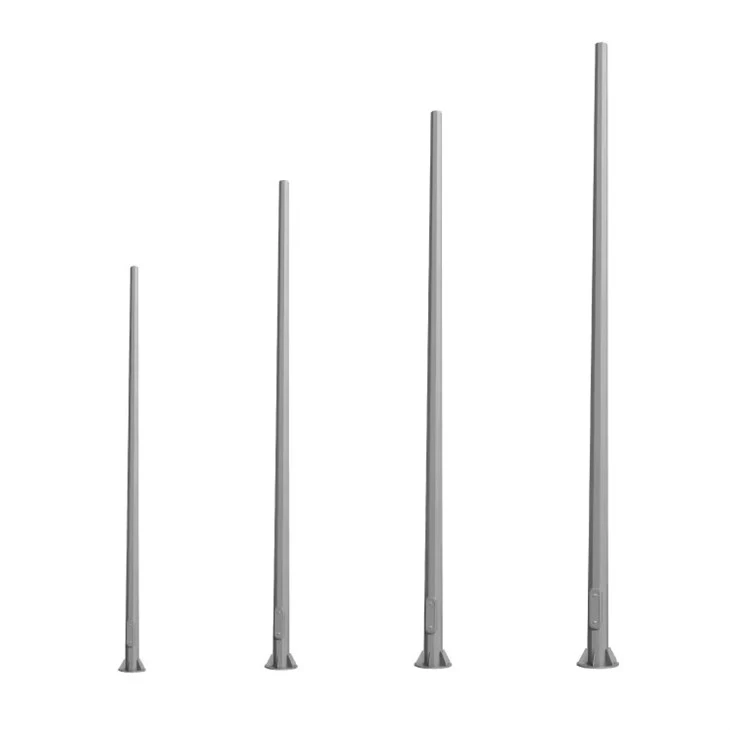 10m Single Arm Road Light Pole high quality